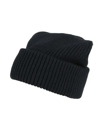 Fabiana Filippi Woman Hat Black Size Onesize Virgin Wool, Silk, Cashmere