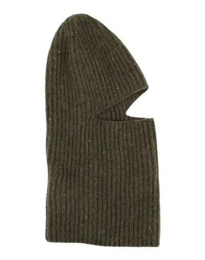Fabiana Filippi Woman Hat Black Size Onesize Virgin Wool, Silk, Cashmere, Alpaca Wool, Polyester