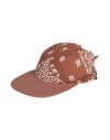 Fabiana Filippi Woman Hat Brown Size Onesize Cotton, Viscose, Linen