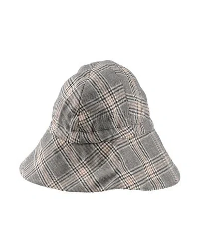 Fabiana Filippi Woman Hat Khaki Size M Virgin Wool In Multi