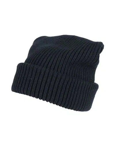 Fabiana Filippi Woman Hat Midnight Blue Size Onesize Virgin Wool, Silk, Cashmere