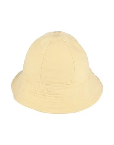 Fabiana Filippi Woman Hat Pastel Yellow Size L Polyamide In Neutral