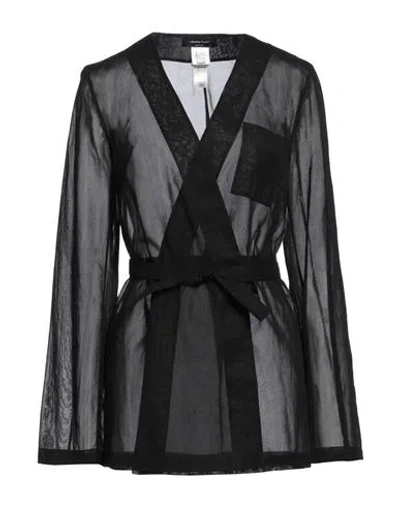Fabiana Filippi Woman Jacket Black Size 10 Cotton