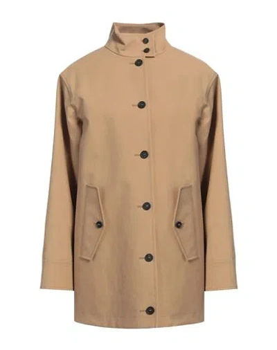 Fabiana Filippi Woman Jacket Camel Size 8 Cotton In Beige