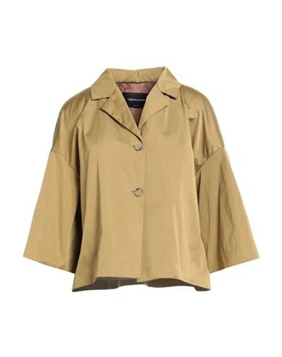 Fabiana Filippi Woman Jacket Mustard Size 4 Polyester In Yellow