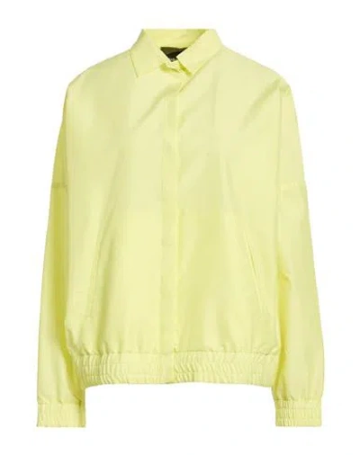 Fabiana Filippi Woman Jacket Pastel Yellow Size 6 Polyester, Silk
