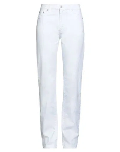 Fabiana Filippi Woman Jeans White Size 10 Cotton