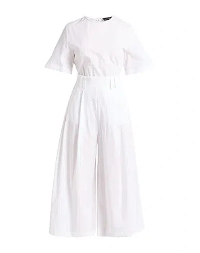 Fabiana Filippi Woman Jumpsuit White Size 2 Cotton
