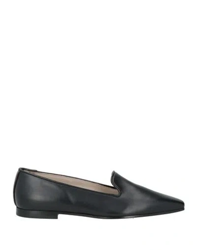 Fabiana Filippi Woman Loafers Black Size 8 Leather