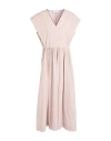 Fabiana Filippi Woman Maxi Dress Blush Size 6 Cotton In Pink