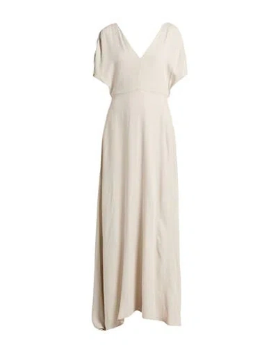 Fabiana Filippi Woman Maxi Dress Light Grey Size 6 Viscose