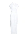 Fabiana Filippi Woman Maxi Dress Off White Size 4 Linen