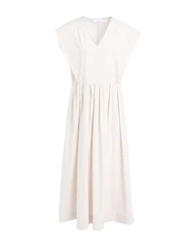 Fabiana Filippi Woman Maxi Dress Off White Size 8 Cotton