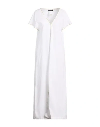 Fabiana Filippi Woman Maxi Dress White Size 6 Linen