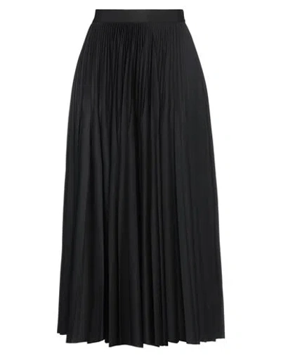 Fabiana Filippi Woman Maxi Skirt Black Size 14 Polyester