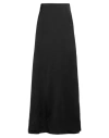 Fabiana Filippi Woman Maxi Skirt Black Size 2 Viscose, Wool