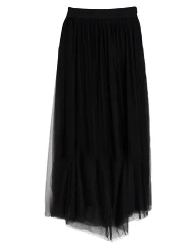Fabiana Filippi Woman Maxi Skirt Black Size 8 Polyamide