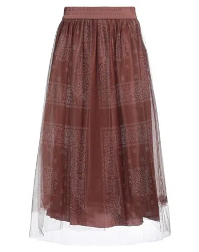 Fabiana Filippi Midirock Mit Paisley-print In Brown
