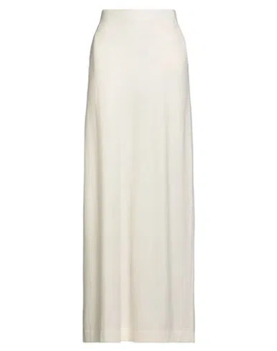 Fabiana Filippi Woman Maxi Skirt Cream Size 0 Cashmere In White