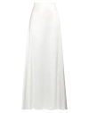 Fabiana Filippi Woman Maxi Skirt White Size 6 Viscose, Wool