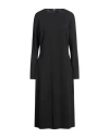 Fabiana Filippi Woman Midi Dress Black Size 10 Merino Wool