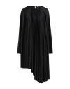 Fabiana Filippi Woman Midi Dress Black Size 10 Polyester In Black