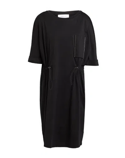 Fabiana Filippi Woman Midi Dress Black Size 8 Cotton