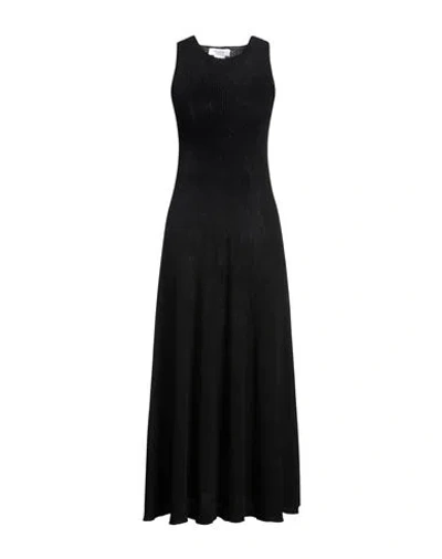 Fabiana Filippi Woman Midi Dress Black Size 8 Cotton