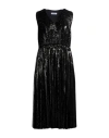 Fabiana Filippi Woman Midi Dress Dark Green Size 6 Pes - Polyethersulfone In Green