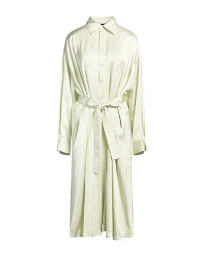 Fabiana Filippi Woman Midi Dress Light Green Size 8 Viscose