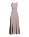Fabiana Filippi Woman Midi Dress Light Pink Size 8 Cotton