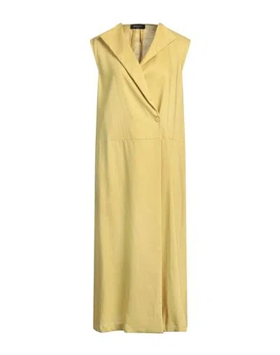 Fabiana Filippi Woman Midi Dress Lime Green Size 10 Linen