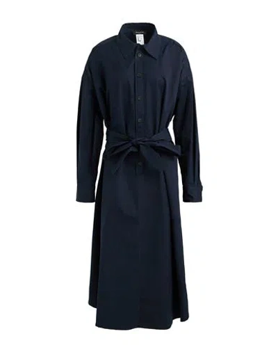 Fabiana Filippi Woman Midi Dress Midnight Blue Size 8 Cotton