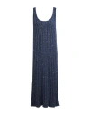 Fabiana Filippi Woman Midi Dress Navy Size 10 Cotton