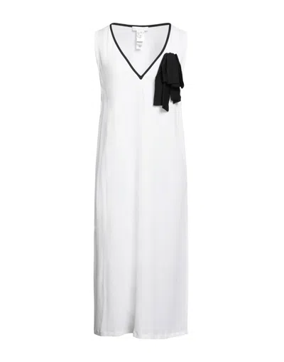 Fabiana Filippi Midi Dresses In White