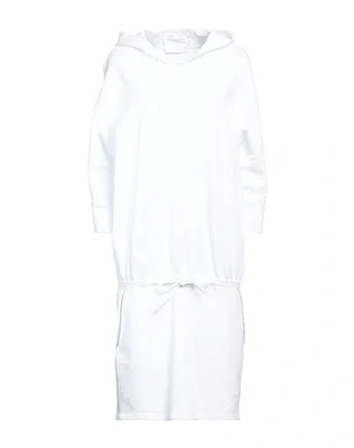 Fabiana Filippi Woman Midi Dress White Size 6 Cotton