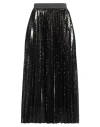 Fabiana Filippi Woman Midi Skirt Black Size 8 Polyester In Black