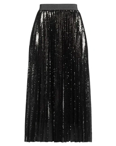Fabiana Filippi Woman Midi Skirt Black Size 8 Polyester