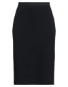 Fabiana Filippi Woman Midi Skirt Midnight Blue Size 10 Virgin Wool In Blue