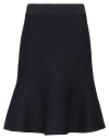 Fabiana Filippi Woman Midi Skirt Navy Blue Size 10 Merino Wool