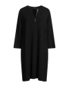 Fabiana Filippi Woman Mini Dress Black Size 12 Merino Wool