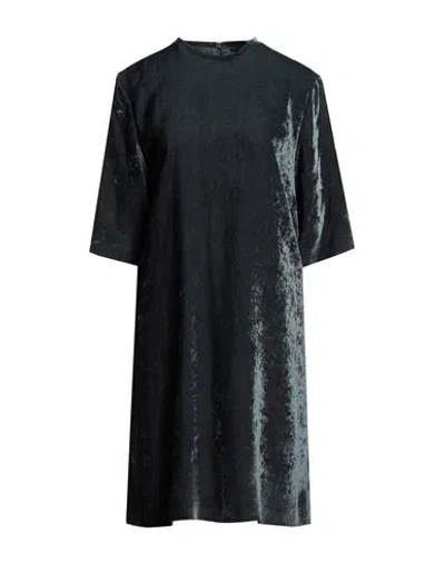 Fabiana Filippi Woman Mini Dress Deep Teal Size 10 Viscose, Elastane In Green
