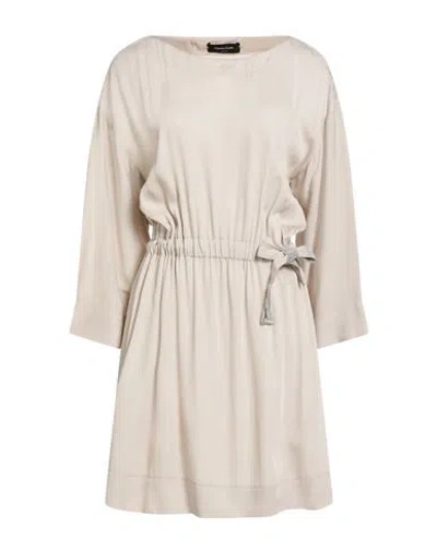 Fabiana Filippi Woman Mini Dress Ivory Size 10 Viscose In Neutral