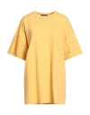 Fabiana Filippi Woman Mini Dress Marigold Size S Cotton In Yellow