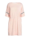 Fabiana Filippi Woman Mini Dress Pink Size 6 Cotton, Ecobrass In Pink