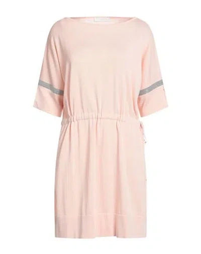 Fabiana Filippi Woman Mini Dress Pink Size 6 Cotton, Ecobrass