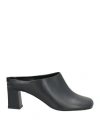Fabiana Filippi Woman Mules & Clogs Black Size 8 Leather In Black