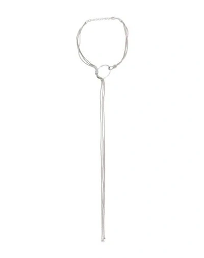 Fabiana Filippi Woman Necklace Silver Size - Ecobrass