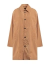 Fabiana Filippi Woman Overcoat & Trench Coat Camel Size 10 Polyamide, Ecobrass In Beige
