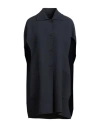 Fabiana Filippi Woman Overcoat & Trench Coat Midnight Blue Size S Merino Wool In Blue